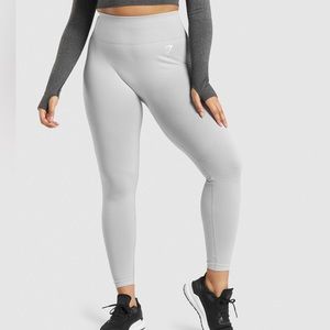 Gymshark Vital Seamless 2.0 Leggings - Light Grey Marl XS